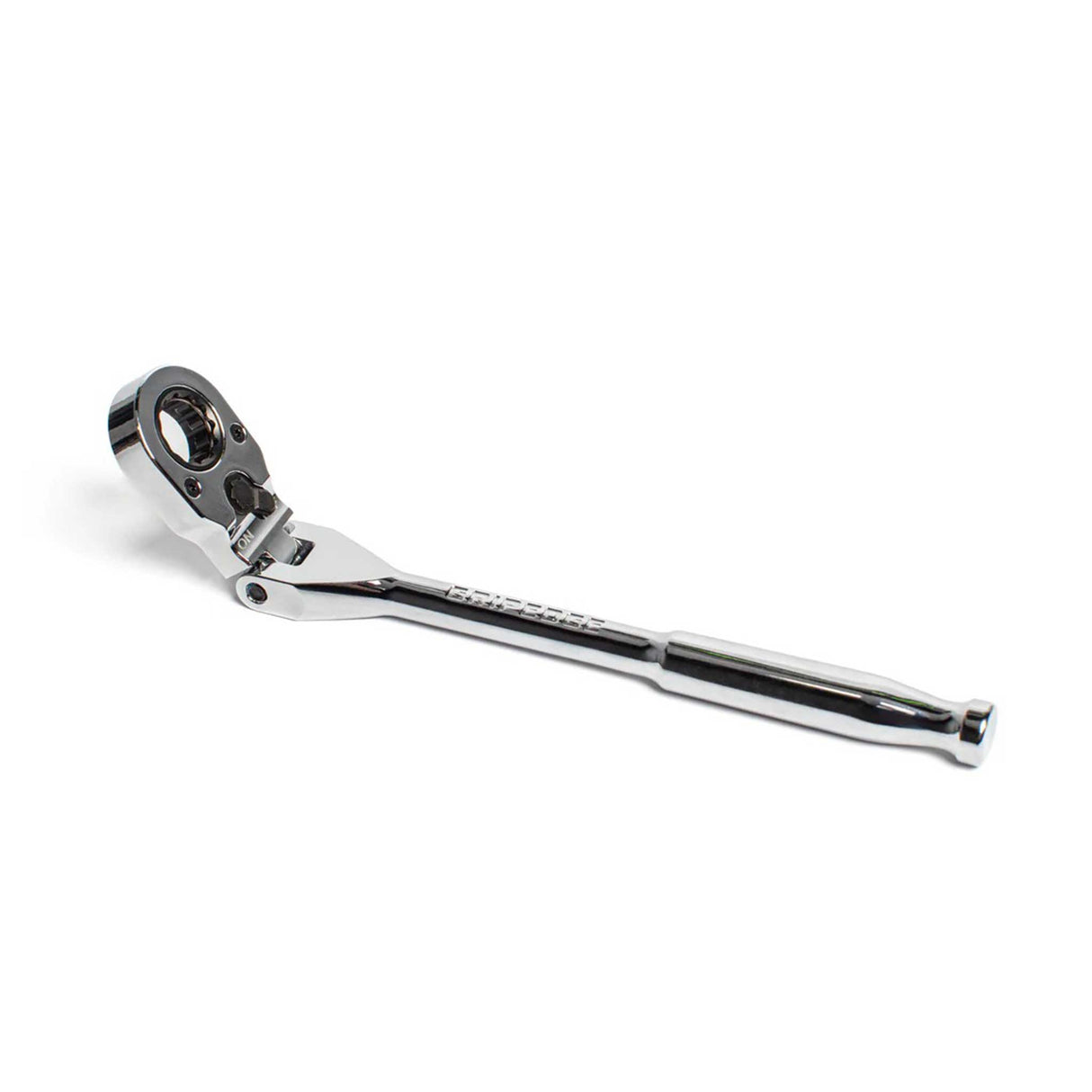 GripEdge DFRA6572 low-profile 1/4" drive ratchet side profile