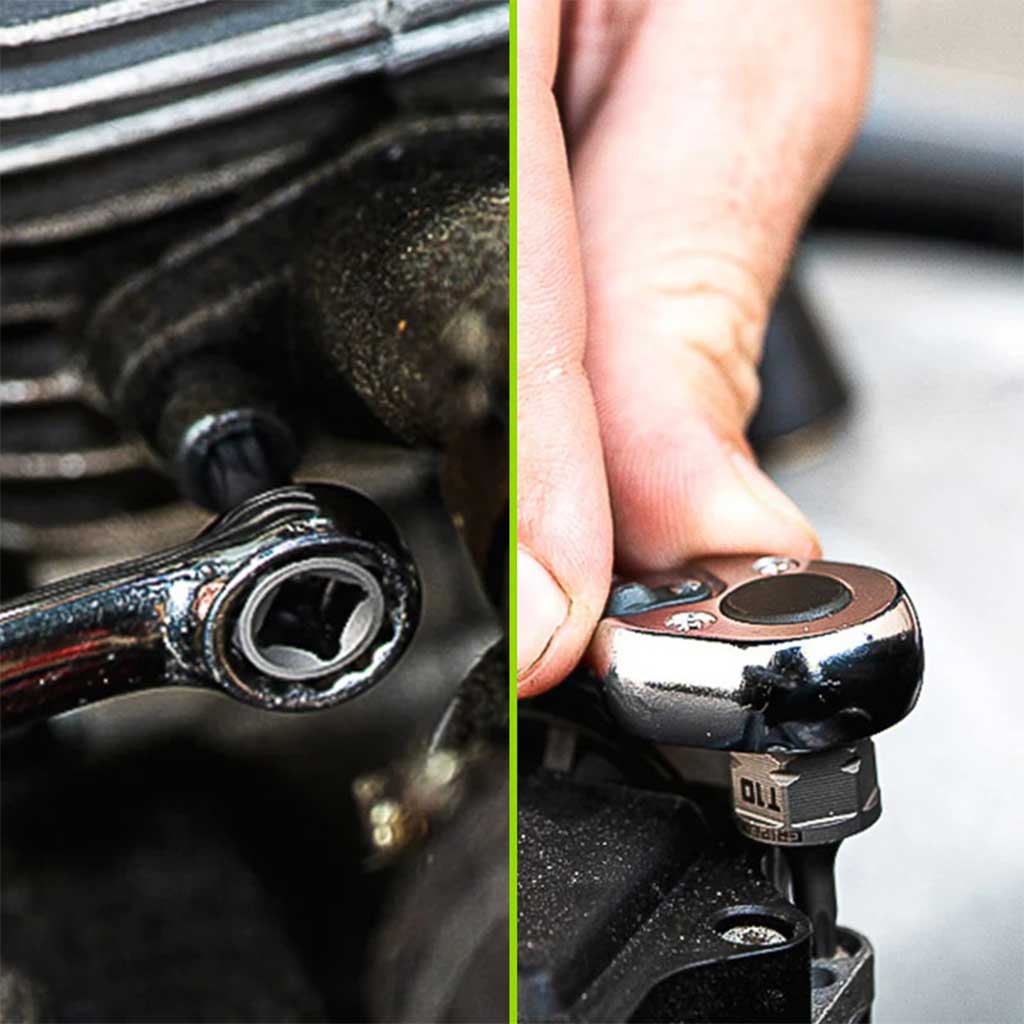 GripEdge RPT hex tip detail for damaged fasteners