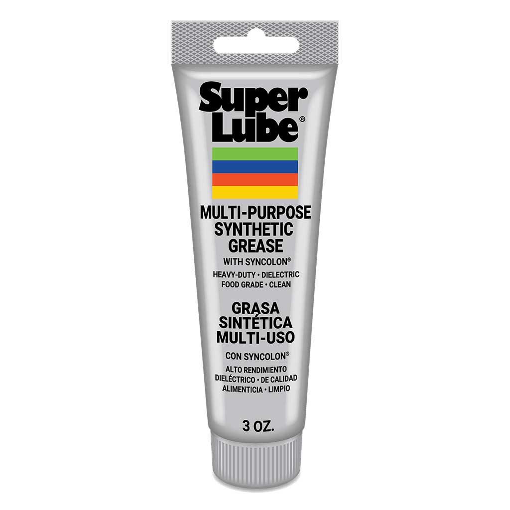 Super Lube 21030 Multi-Purpose Synthetic Grease with Syncolon® – 3 oz Tube