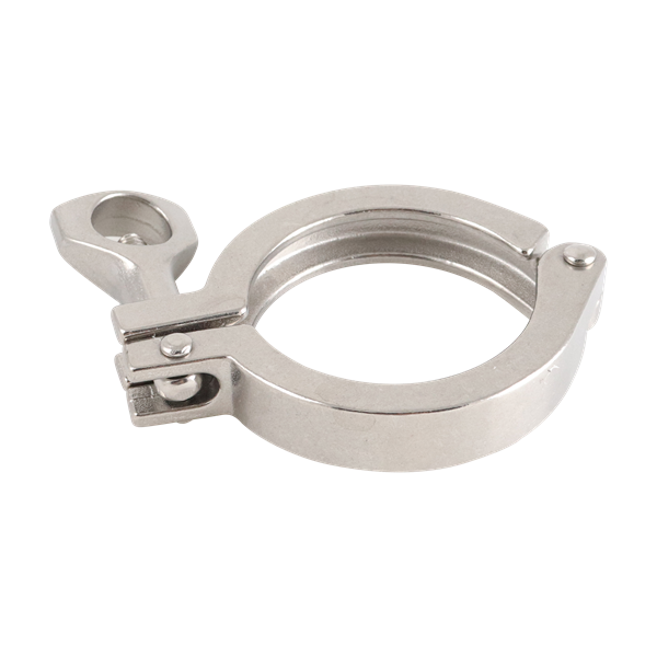CLAMP HEAVY TWO PIECE 2" TC DN50 DIN 32676 1.5" DN40 DIN 11864-3A SINGLE PIN 304