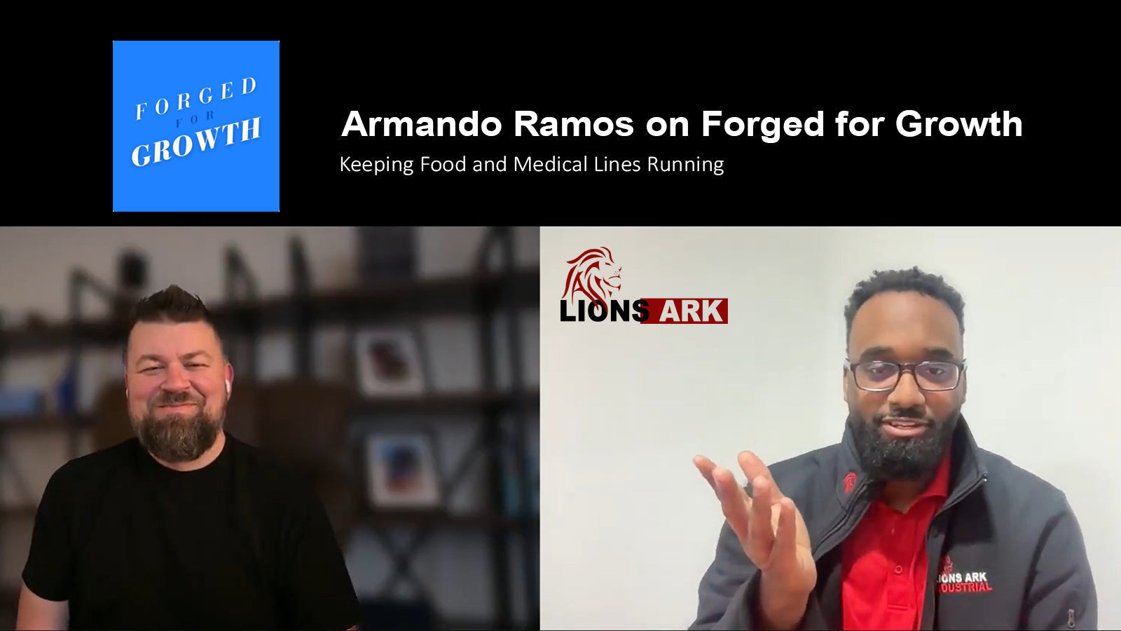 Armando Ramos Featured on Forged for Growth Podcast