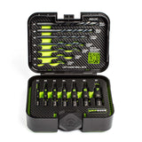 GripEdge BBX14S 14-piece G-FORS broken bolt extractor set with left-hand drill bits in storage case