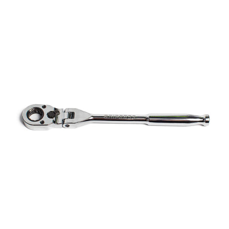 GripEdge DFRA6572 1/4" Drive Flex Head Low-Profile Dual Action Driver Ratchet