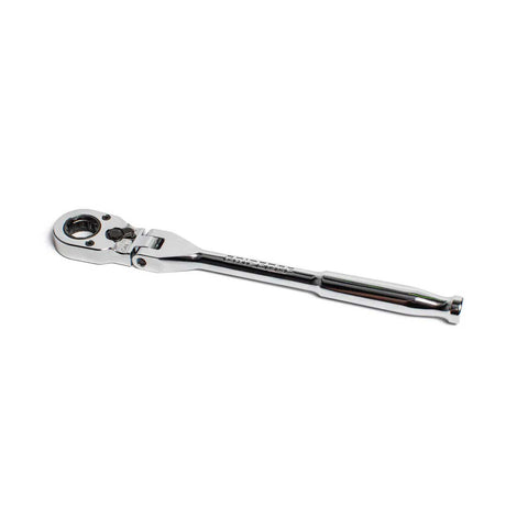 GripEdge DFRA6572 1/4" Drive Flex Head Low-Profile Dual Action Driver Ratchet