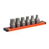 GripEdge DDHBS6S 6-PC RPT Low-Profile SAE Hex Driver Bit Set