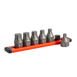 GripEdge DDHBS6S 6-PC RPT Low-Profile SAE Hex Driver Bits