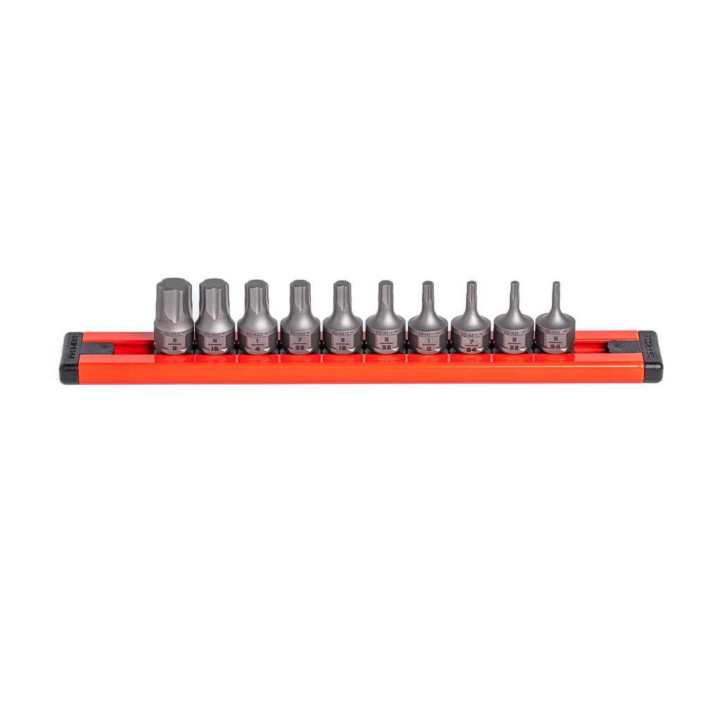 GriGripEdge DDHAS10S 10-piece SAE hex dual action driver bit setpEdge DDHAS10S aluminum storage rail