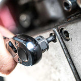 GripEdge DDHAS10S dual-action driver used with ratchet and wrench