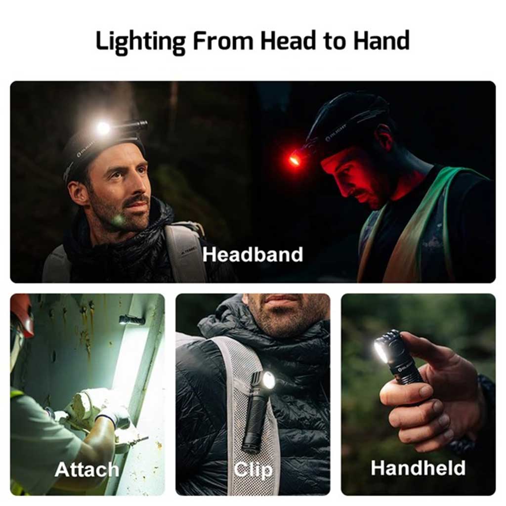 Olight Perun 3 hands-free lighting for maintenance and inspection work