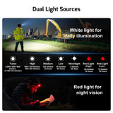 Olight Perun 3 white and red light modes