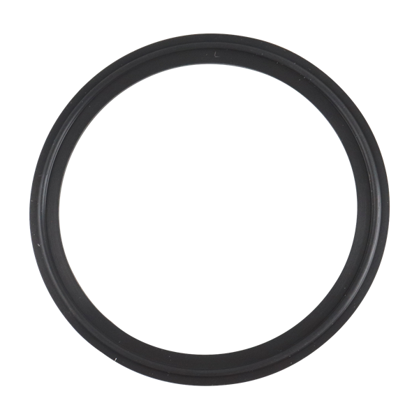 GASKET 4" TC TYPE I BLACK VITON USP CLASS VI PK25