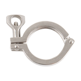 CLAMP HEAVY TWO PIECE 2" TC DN50 DIN 32676 1.5" DN40 DIN 11864-3A SINGLE PIN 304