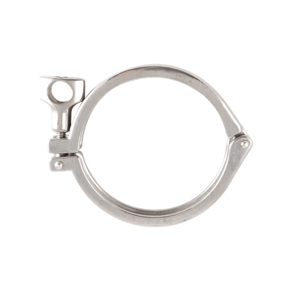 CLAMP HEAVY TWO PIECE 4" TC DN100 DIN 32676 SINGLE PIN 304