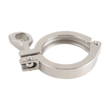 CLAMP HEAVY TWO PIECE 2" TC DN50 DIN 32676 1.5" DN40 DIN 11864-3A SINGLE PIN 304