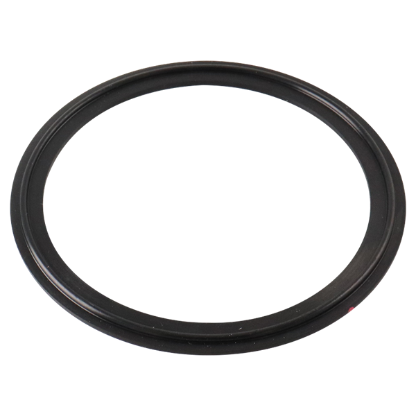 GASKET 4" TC TYPE I BLACK BUNA FDA PK25