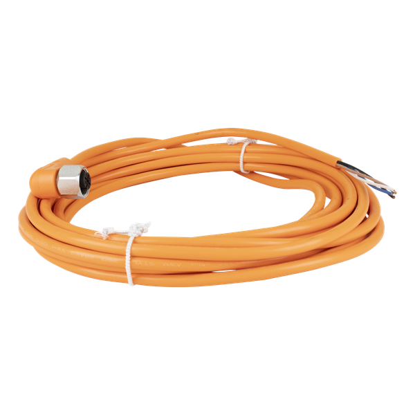 M12 SENSOR CABLE 5M 318017 ANGLED SOCKET CONNECTOR 4 PIN