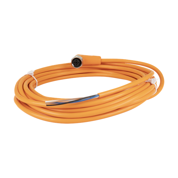 M12 SENSOR CABLE 5M 318017 ANGLED SOCKET CONNECTOR 4 PIN
