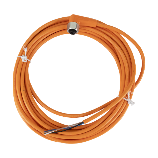 M12 SENSOR CABLE 5M 318017 ANGLED SOCKET CONNECTOR 4 PIN